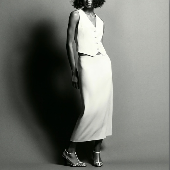 Babaton Dresses & Skirts - Babaton immaculate mid rise crepe skirt